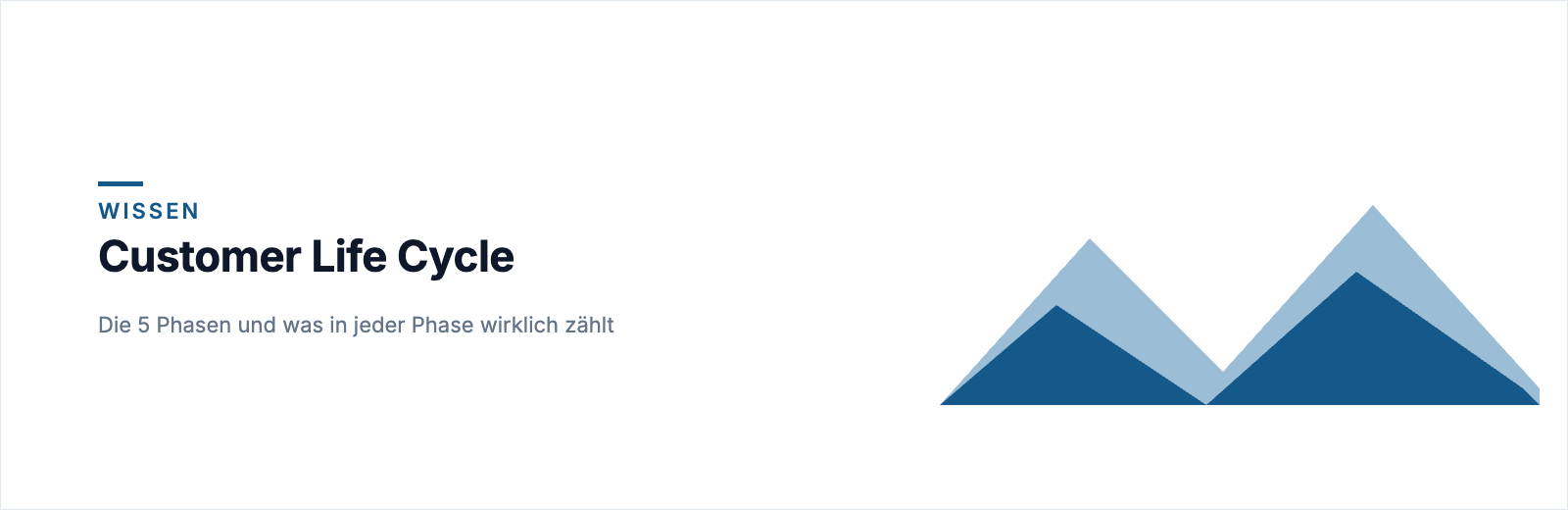 Customer Life Cycle: Die 5 Phasen und was in jeder Phase wirklich zählt