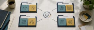 Vier externe Vergleichsquellen werden auf ihre Abgrenzung und Vergleichbarkeit geprüft.